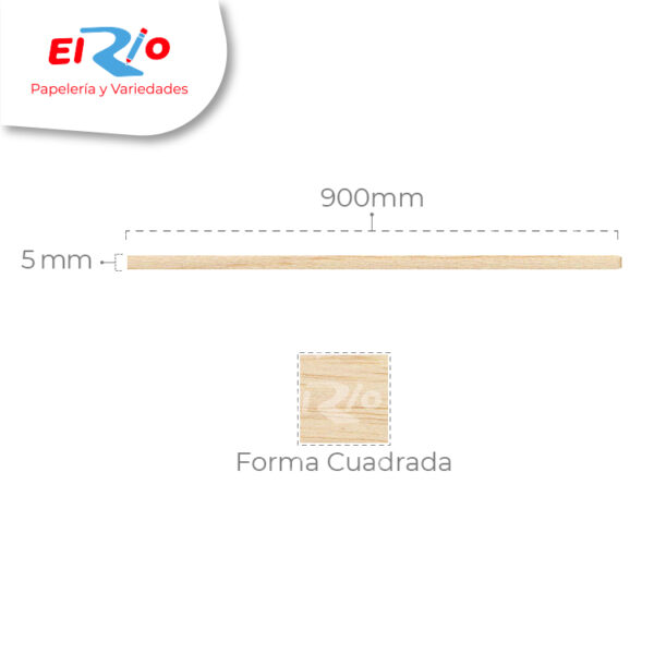 BALSO CUADRADO 5X5 MM