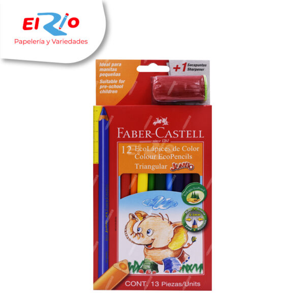 COLOR FABER CASTELL 4MM X12 KIT X16 PCS