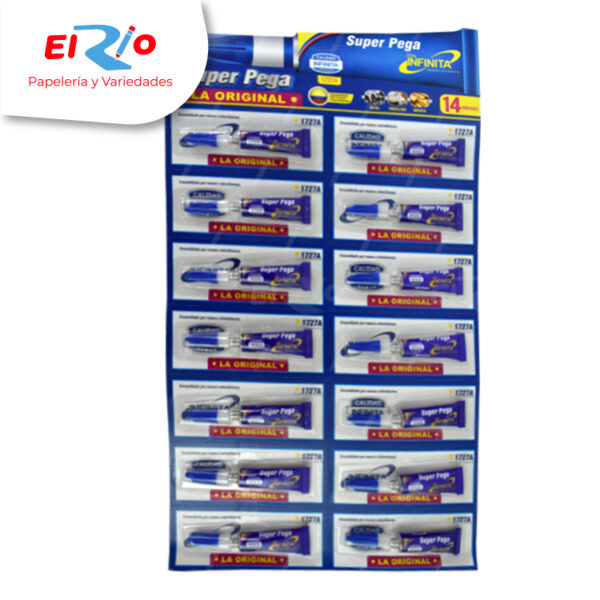 PEGA LOCA INFINITA CARTON X14 UND