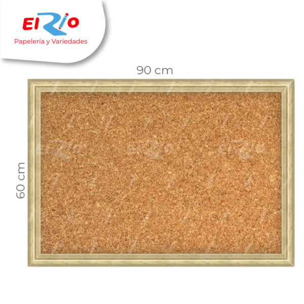 TABLERO CORCHO 60X90