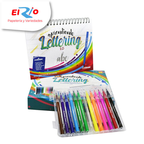 KIT GUIA LETTERING X12 ARTISAN - Imagen 2