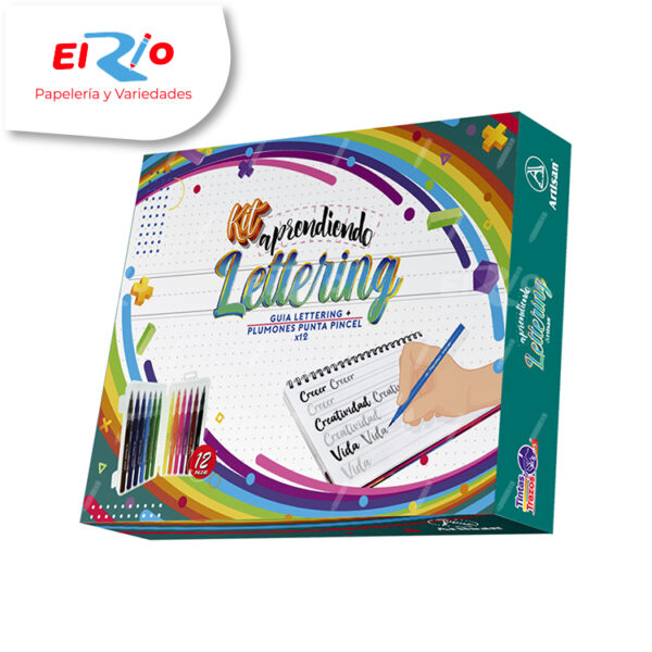 KIT GUIA LETTERING X12 ARTISAN