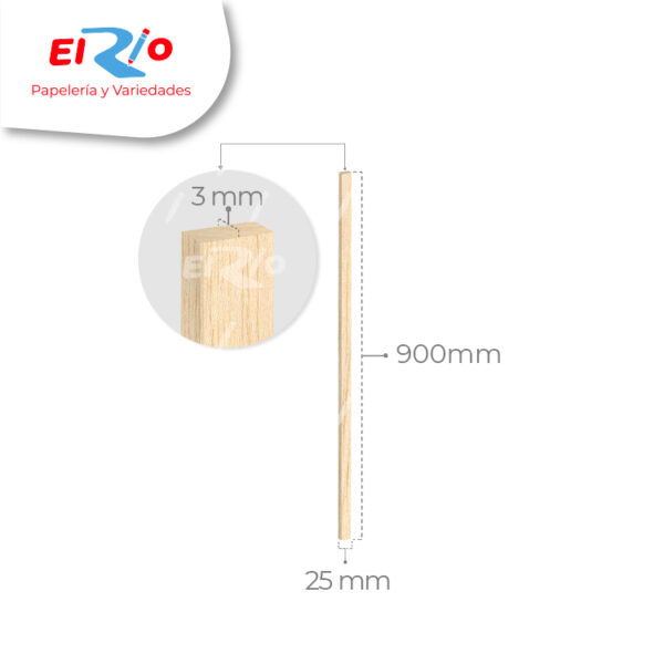 BALSO LAMINA 3X25 MM
