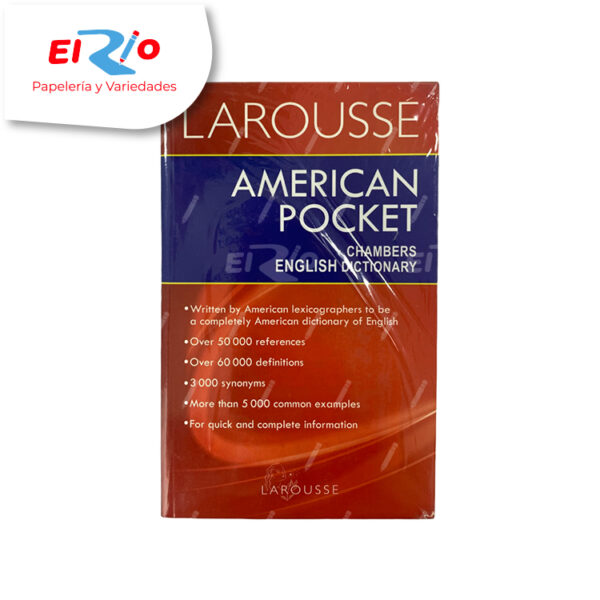 DICCIONARIO LAROUSSE AMERICAN POCKET CHAMBERS