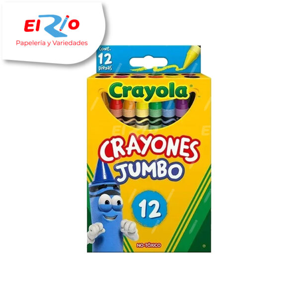 CRAYON CRAYOLA JUMBO X12 UND REF:52-0312