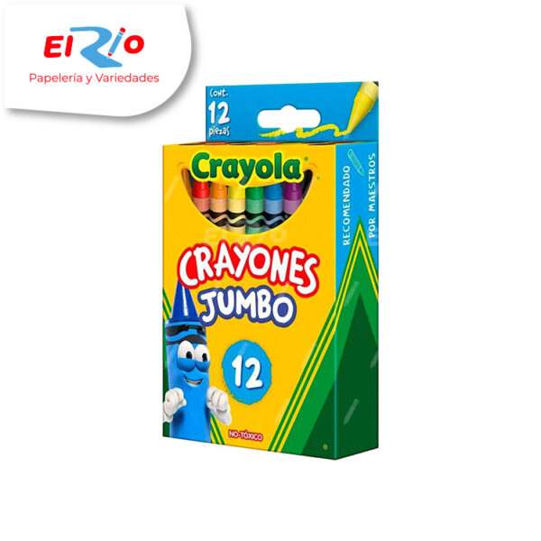CRAYON CRAYOLA JUMBO X12 UND REF:52-0312 - Imagen 3